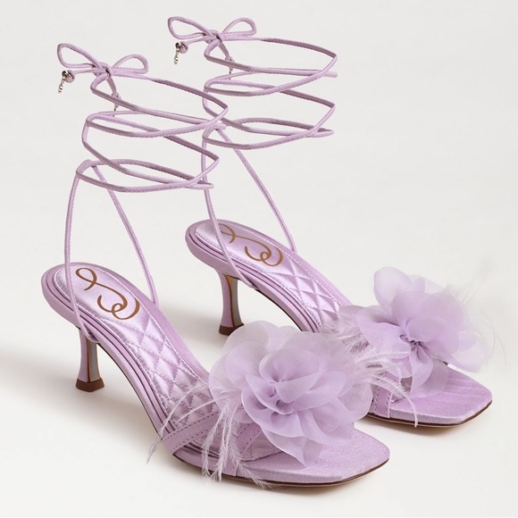 Sam Edelman Shoes - Sam Edelman Pammie Ankle Wrap Dress Sandal in Orchid Blossom